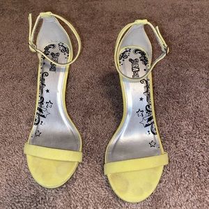 Yellow heels